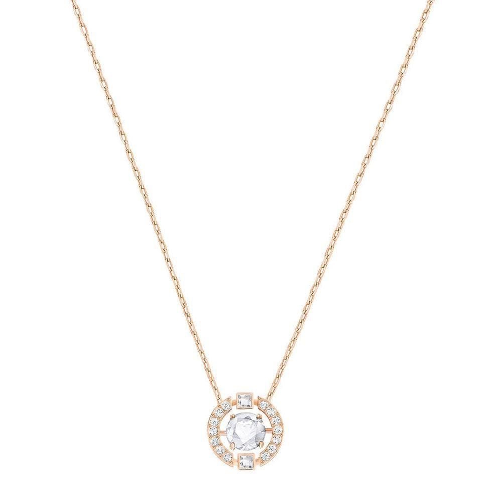Swarovski Sparkling Dance Round Necklace